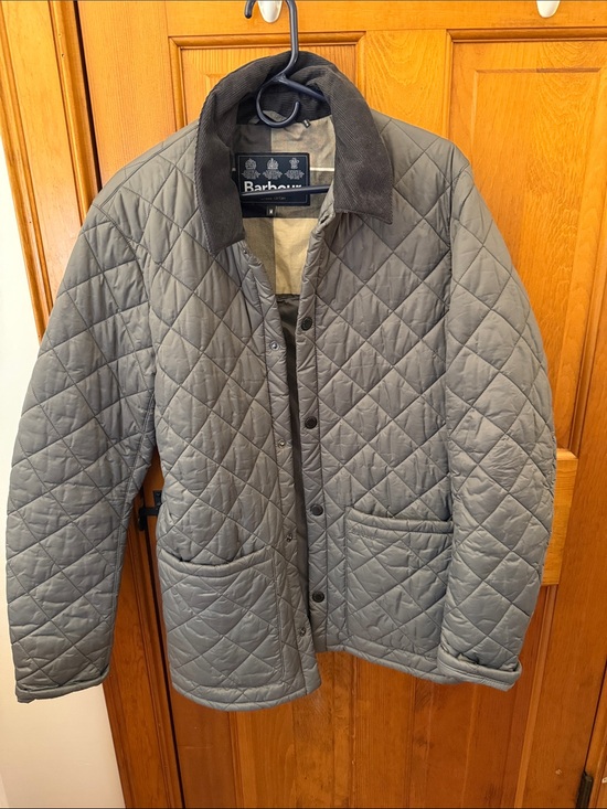 Barbour Other - Barbour Quilted Lightweight Jacket in Grey